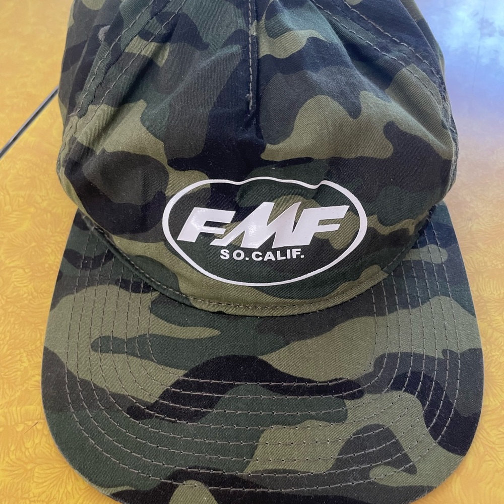 FMF Camo Baseball Cap - Green Camouflage